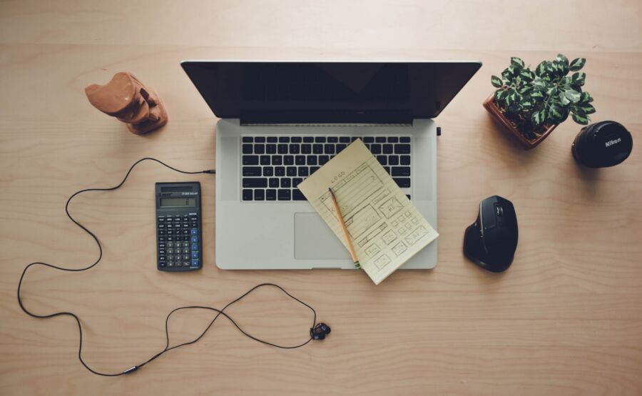 Freelancer work desk